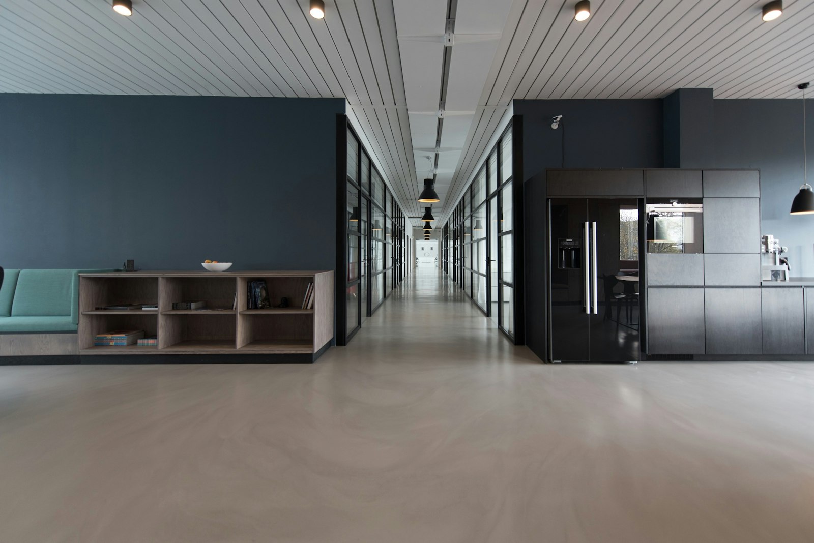 A bright, modern nonprofit office space